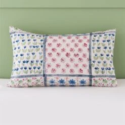 Celeste Green Cotton Duvet Cover And Pillowcase Set -Habitat Store 30828272 alt01