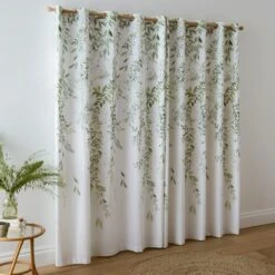Willow Trail Blackout Eyelet Curtains -Habitat Store 30828769 alt04
