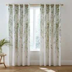 Willow Trail Blackout Eyelet Curtains -Habitat Store 30828769 alt05