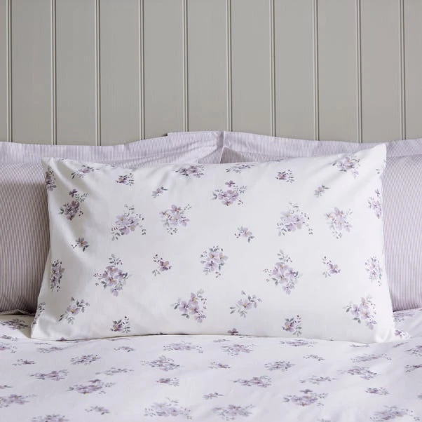 Hailey Ditsy Mauve Duvet Cover And Pillowcase Set 10 Hailey Ditsy Mauve Duvet Cover And Pillowcase Set - Image 8