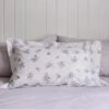Hailey Ditsy Mauve Oxford Pillowcase -Habitat Store 30828795