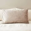 Crushed Velour Piped Pillowcase 1 Crushed Velour Piped Pillowcase -Habitat Store 30829503
