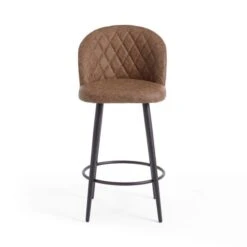 Astrid Bar Stool, Faux Leather -Habitat Store 30829682 alt05