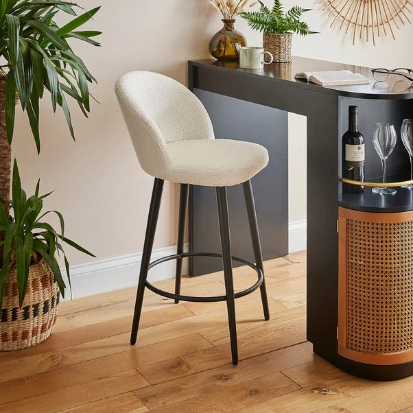 Astrid Bar Stool, Boucle 3 Astrid Bar Stool, Boucle