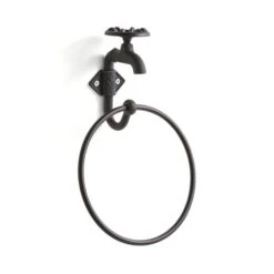 Vintage Tap Towel Ring -Habitat Store 30830147 alt02