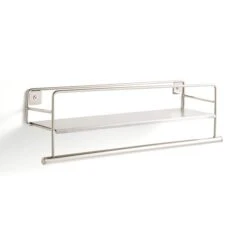 Wall Mounted Storage Towel Rail 16 Wall Mounted Storage Towel Rail -Habitat Store 30830235 alt02