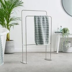 Essentials Freestanding Towel Rail -Habitat Store 30830238