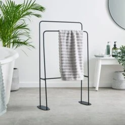 Essentials Freestanding Towel Rail -Habitat Store 30830265
