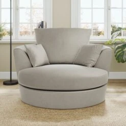 Blake Swivel Chair, Opulent Velvet 36 Blake Swivel Chair, Opulent Velvet -Habitat Store 30830594