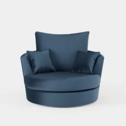Blake Swivel Chair, Opulent Velvet 33 Blake Swivel Chair, Opulent Velvet -Habitat Store 30830603 alt04