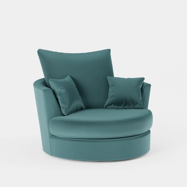 Blake Swivel Chair, Opulent Velvet 8 Blake Swivel Chair, Opulent Velvet - Image 6