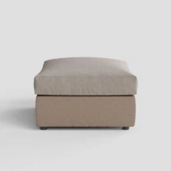 Blake Soft Faux Leather Combo Footstool -Habitat Store 30830613 alt03