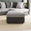 Blake Soft Faux Leather Combo Footstool -Habitat Store 30830614
