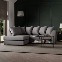 Blake Soft Texture Fabric Corner Sofa 32 Blake Soft Texture Fabric Corner Sofa -Habitat Store 30830637 alt01
