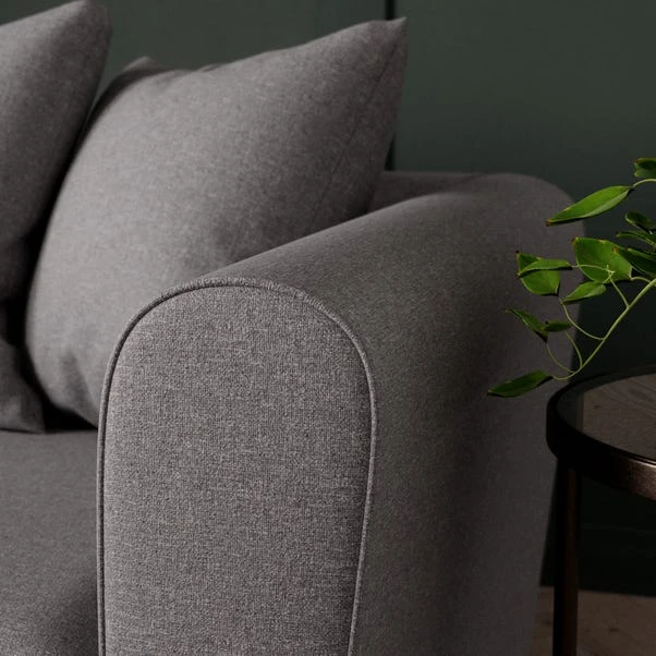 Blake Soft Texture Fabric Corner Sofa 16 Blake Soft Texture Fabric Corner Sofa - Image 14