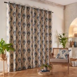 Jaipur Eyelet Curtains -Habitat Store 30830778 alt04