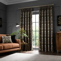 Highclere Pencil Pleat Curtains -Habitat Store 30830948 alt01