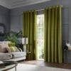 Clara Velvet Eyelet Curtains -Habitat Store 30831050