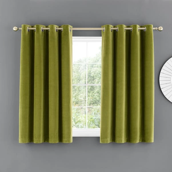 Clara Velvet Eyelet Curtains 8 Clara Velvet Eyelet Curtains - Image 6