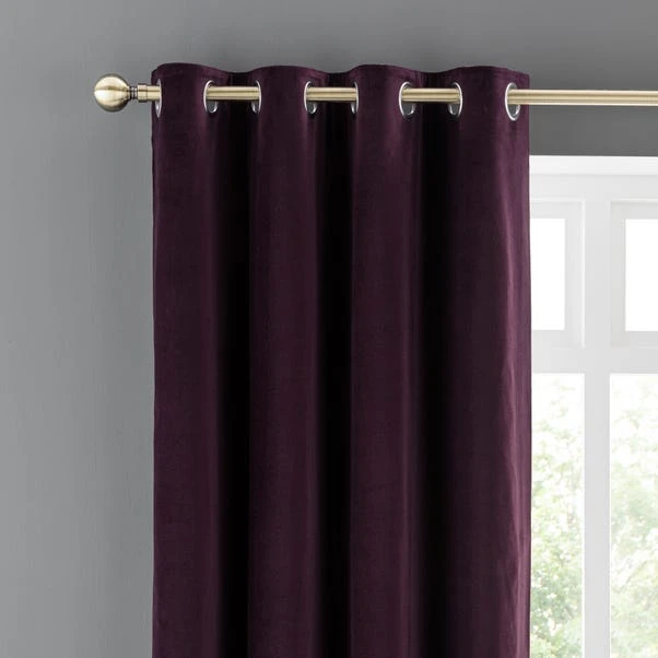 Clara Velvet Eyelet Curtains 11 Clara Velvet Eyelet Curtains - Image 9