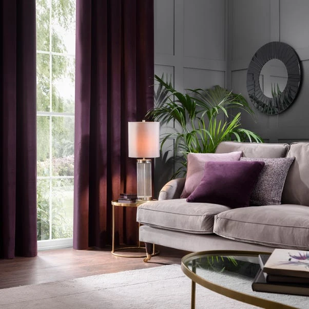 Clara Velvet Eyelet Curtains 13 Clara Velvet Eyelet Curtains - Image 11