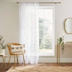 Golden Bees Slot Top Voile Panel -Habitat Store 30831577 alt01