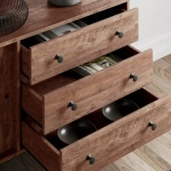 Fulton Extra Wide Sideboard, Pine -Habitat Store 30831861 alt03