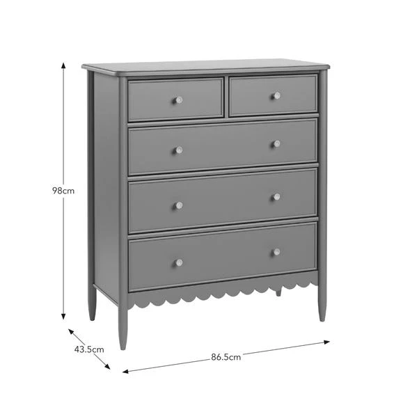 Remi 5 Drawer Chest 16 Remi 5 Drawer Chest - Image 14