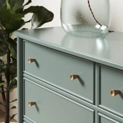 Remi Wide 6 Drawer Chest, Lilypad Green -Habitat Store 30832366 alt02