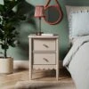 Remi 2 Drawer Bedside Table 1 Remi 2 Drawer Bedside Table -Habitat Store 30832380
