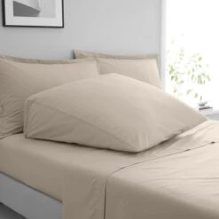 Pure Cotton Wedge Pillowcase -Habitat Store 30832544