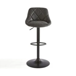 Noah Height Adjustable Bar Stool, Faux Suede -Habitat Store 30834813 alt02