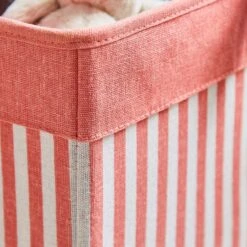 Set Of 2 Stripe Foldable Boxes -Habitat Store 30834876 alt01