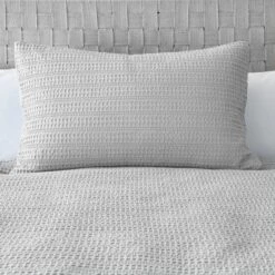 Amberley Waffle Standard Pillowcase -Habitat Store 30834901