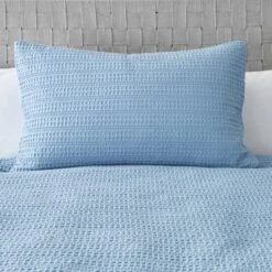Amberley Waffle Standard Pillowcase -Habitat Store 30834903