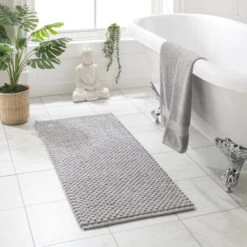 100% Recycled Pebble Bath Mat, XL -Habitat Store 30834973