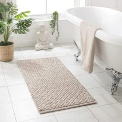 100% Recycled Pebble Bath Mat, XL -Habitat Store 30834975