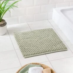 100% Recycled Pebble Shower Bath Mat -Habitat Store 30834980