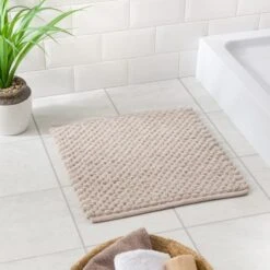 100% Recycled Pebble Shower Bath Mat -Habitat Store 30835011