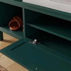 Lynton Storage Unit & Seat, Green -Habitat Store 30835260 alt02