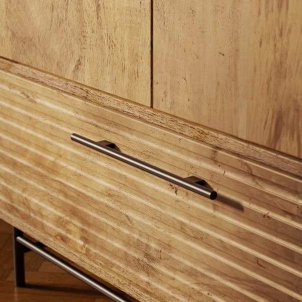 Bryant Double Wardrobe, Mango Wood Effect 6 Bryant Double Wardrobe, Mango Wood Effect - Image 4