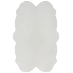 Supersoft Faux Fur Quad Rug -Habitat Store 30836644 alt01