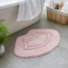 Luxurious Cotton Oval Bath Mat -Habitat Store 30837139