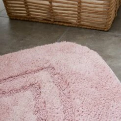 Luxurious Cotton Oval Bath Mat 12 Luxurious Cotton Oval Bath Mat -Habitat Store 30837139 alt01