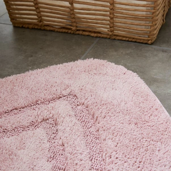 Luxurious Cotton Oval Bath Mat 4 Luxurious Cotton Oval Bath Mat - Image 2