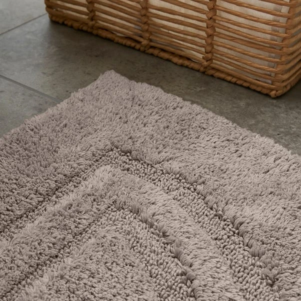 Luxury Cotton Semi-Circle Bath Mat 10 Luxury Cotton Semi-Circle Bath Mat - Image 8