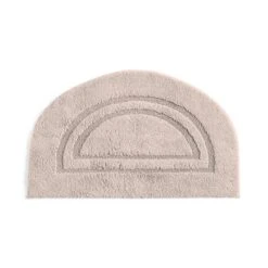 Luxury Cotton Semi-Circle Bath Mat 19 Luxury Cotton Semi-Circle Bath Mat -Habitat Store 30837359 alt02