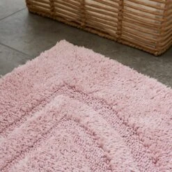 Luxury Cotton Semi-Circle Bath Mat 24 Luxury Cotton Semi-Circle Bath Mat -Habitat Store 30837371 alt01