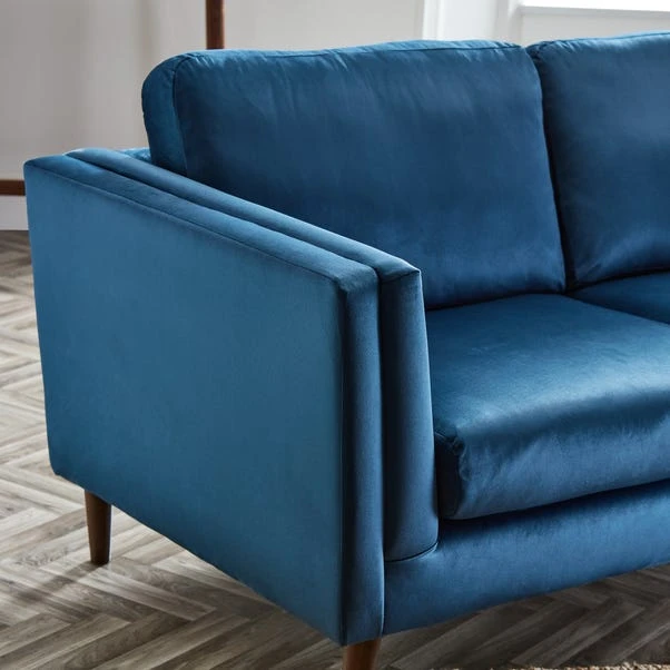 Anton Opulent Velvet 3 Seater Sofa 8 Anton Opulent Velvet 3 Seater Sofa - Image 6