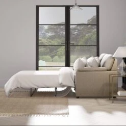 Meyer Tonal Weave 2 Seater Double Sofa Bed -Habitat Store 30839355 alt04